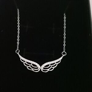 925 Sterling Silver Wings Necklace